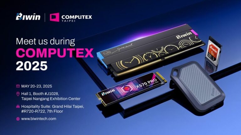 Biwin to Showcase Industry-Leading Storage Solutions at Computex 2025