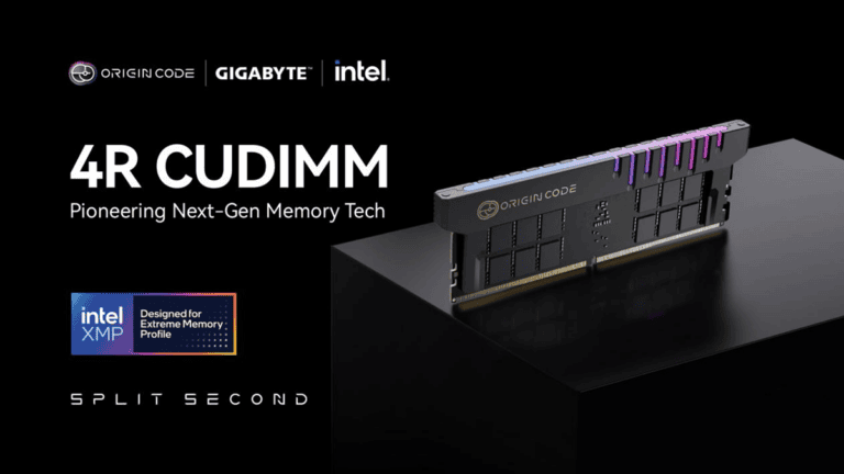 Origin Code, GIGABYTE and Intel Join Forces to Unveil 4R CUDIMM Memory at COMPUTEX 2026