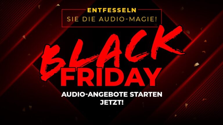 Der Black Friday bei Creative:Starke Rabatte aufKopfhörer, Soundbars und mehr