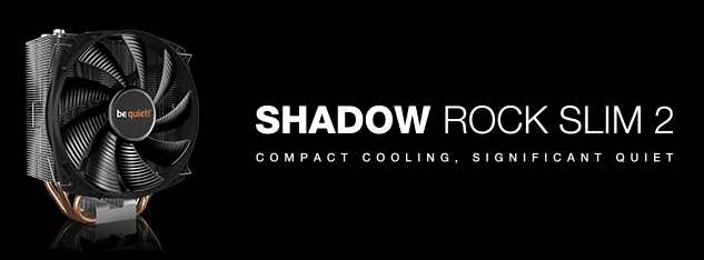 Premium slim cooler with direct touch heat pipes and optimized mounting kit