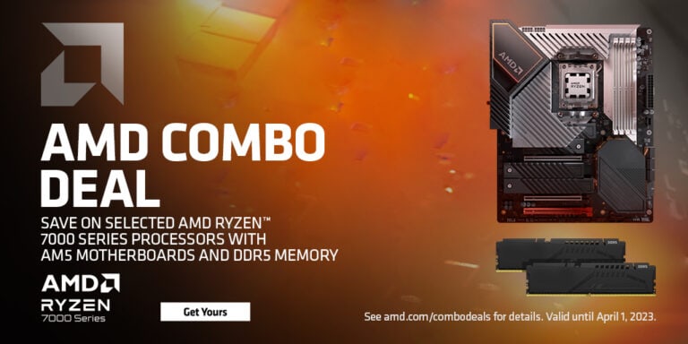 Nouvelle offre groupée AMD Ryzen Série 7000