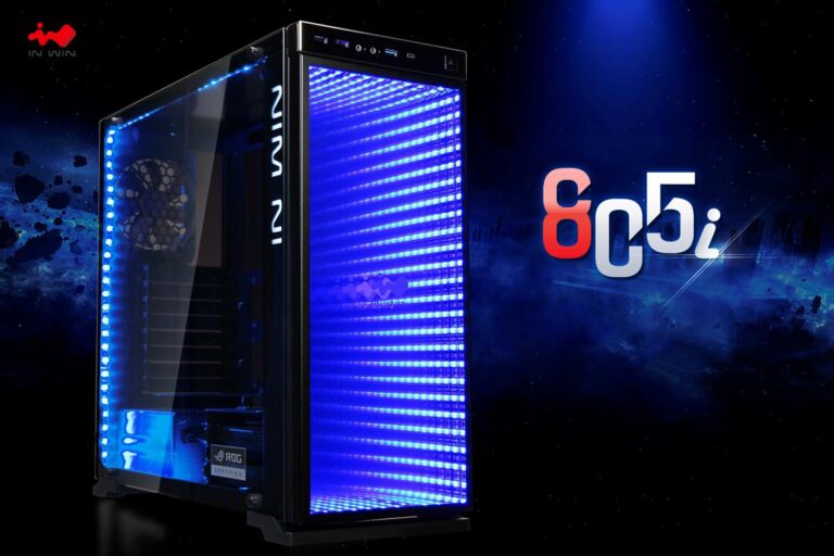 In Win stellt das 805i mit RGB-Beleuchtung & „Infinity“-Spiegeleffekt vor