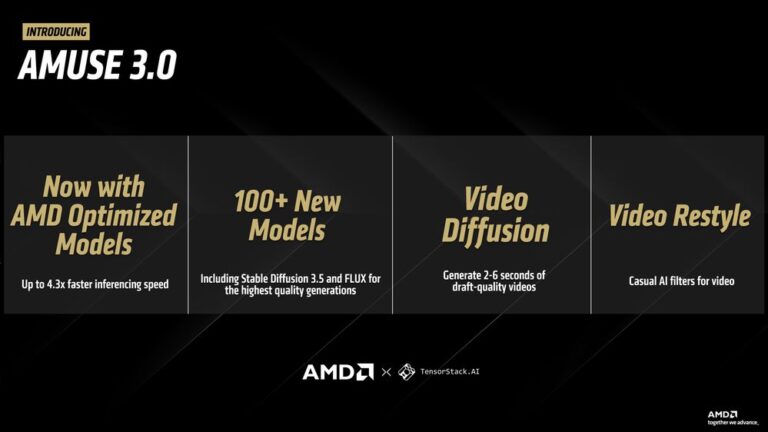 Amuse 3.0 AMD-optimized