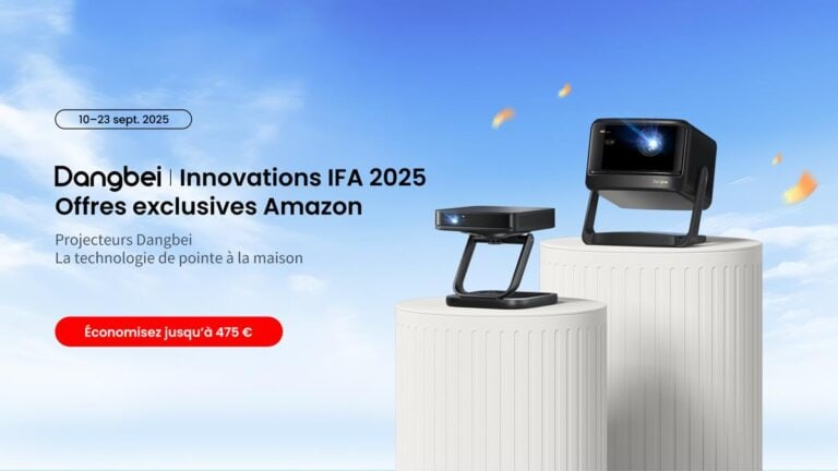 Dangbei présente le DBOX02 Pro et le bundle Dangbei Atom dans sa campagne Amazon France