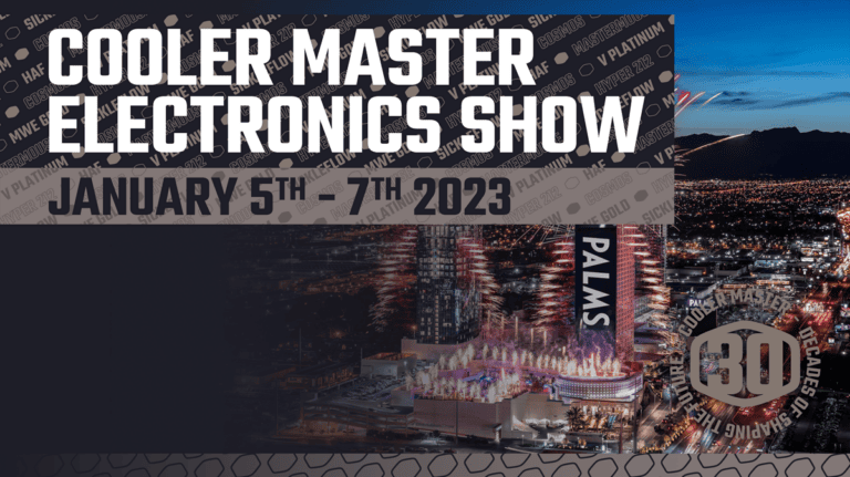Cooler Master Electronics Show vom 05. – 07. Januar 2023 in Las Vegas