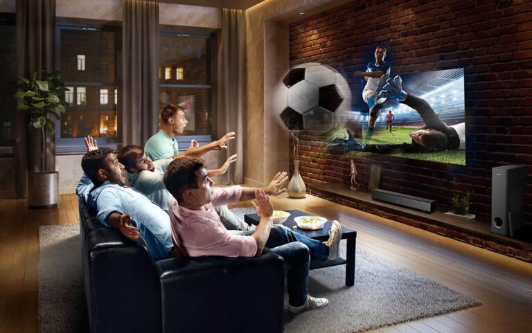 Join ‘em at the stadium: Creative’s soundbars have the scoring range to make sports fans feel at home