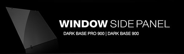 Tempered glass panel for elegant appearance and perfect view of the hardware