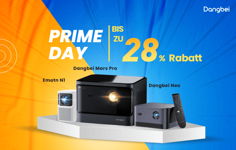 Bis zu 28 % sparen! Dangbei präsentiert zum Amazon Prime Day  unschlagbare Angebote für smarte Projektoren