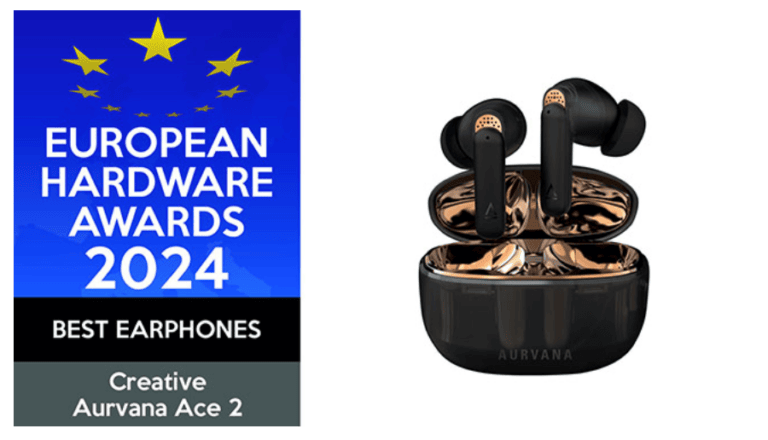 Creative triumphiert bei den European Hardware Awards 2024 mit Doppel​-Auszeichnung für innovative Produkte