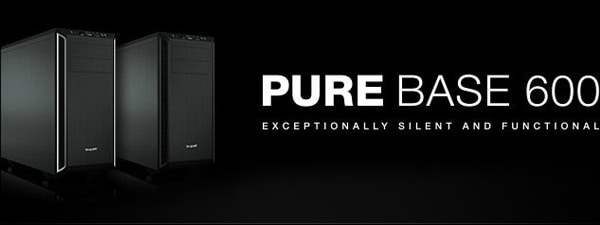 Highly functional PC case focusing on silent operation and cooling support