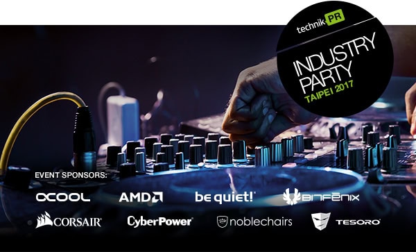 Reminder: Reserve your free ticket for the technikPR Industry Party