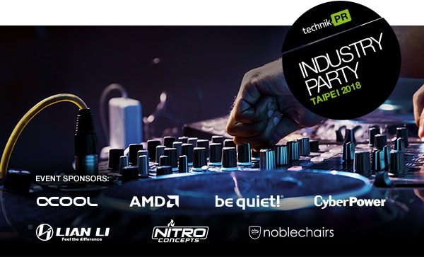 Reminder: Reserve your free ticket for the technikPR Industry Party 2018