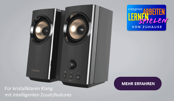 Creative T60: Dreht das PC-Audioerlebnis auf