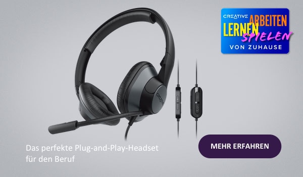 Creative HS-720 V2: Das perfekte Homeoffice-Headset für jedes Budget