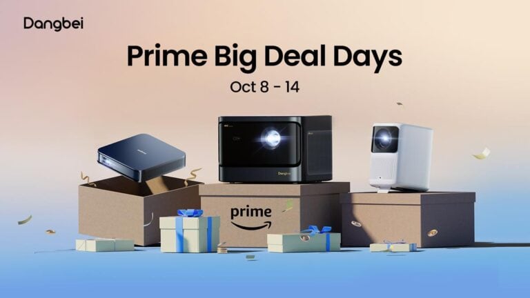 Dangbei Projektor-Angebote zu den Prime Big Deal Days 2024: Bis zu 400 € Rabatt auf smarte Projektoren