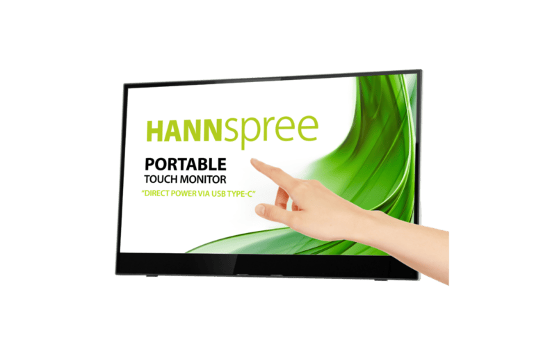 HANNspree: Portable USB-Monitore mit 15,6-Zoll-ADS-Panel