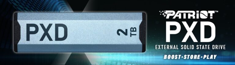 Patriot kündigt die externe PXD M.2 PCIe-SSD mit USB 3.2 Typ-C an