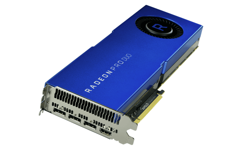 La nouvelle Radeon Pro Duo offre performances professionnelles et flexibilité pour les flux de travail les plus complexes
