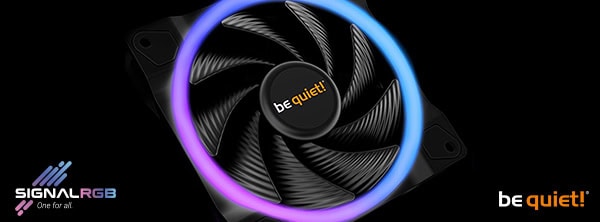 be quiet! ARGB products receive full SignalRGB support
