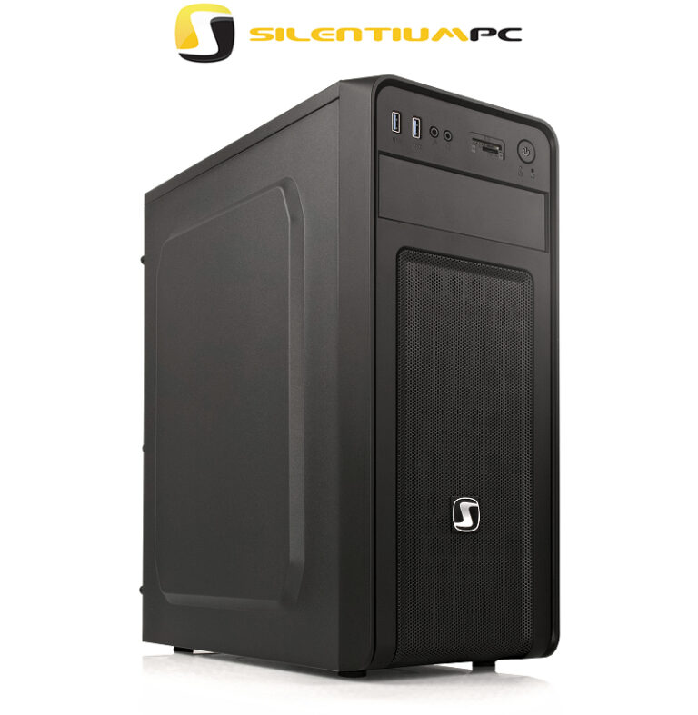 SilentiumPC stellt sein Brutus M10 Pure Black Gehäuse vor