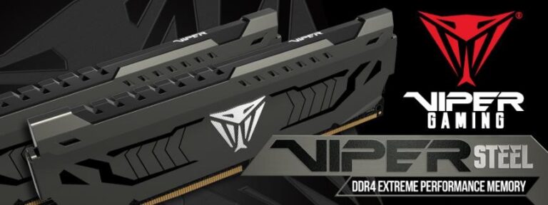Patriot stellt seine neuen Viper Steel DDR4 Extreme-Performance Speichermodule vor