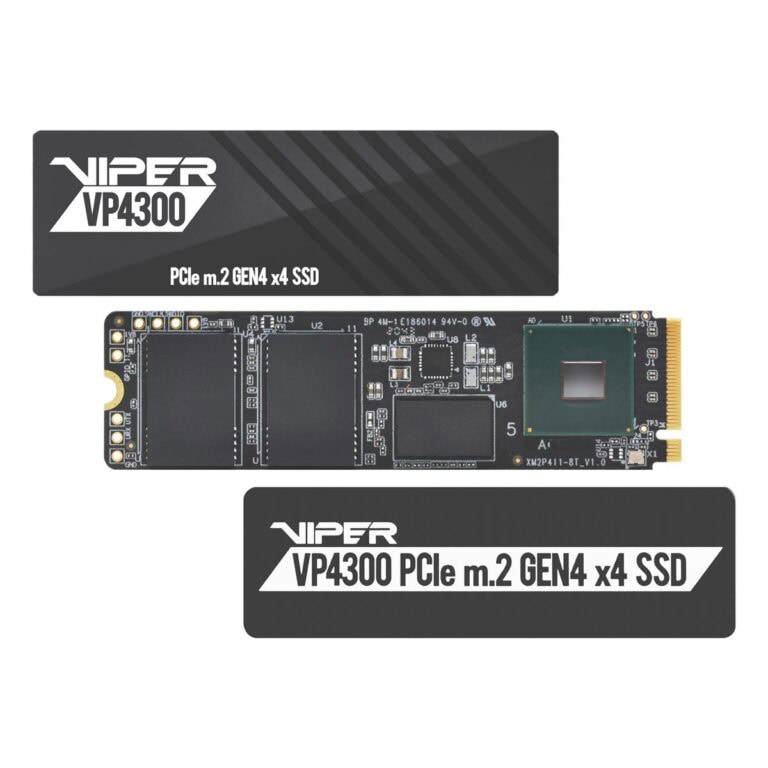 Viper™ stellt die VP4300 PCIe Gen4 x4 M.2 2280 SSD mit Innogrit IG5236 Controller vor
